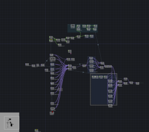A system network diagram from a screen shot