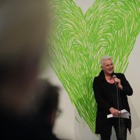 Poet reading at Grenfell: We Stand With You Event.