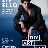 A poster advertising the workshop with Liv Ello in Julu 2026.